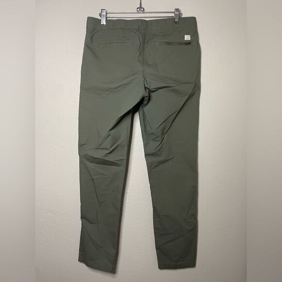 Vuori Ripstop Mid-Rise Drawstring DuraTerra Adventure Hiking Pants Army Medium - Picture 3 of 10